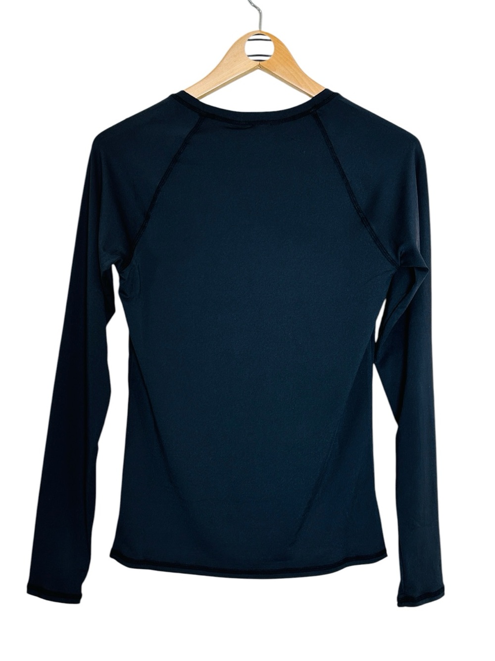 Billabong Beach Babe Black Long Sleeve Hibiscus Surf Swim Rash Guard Top - Picture 6 of 12